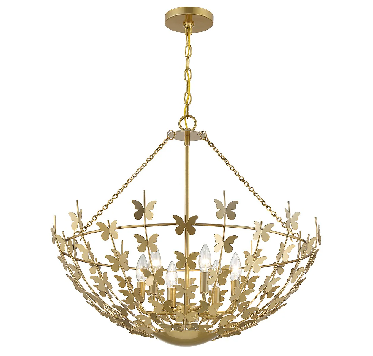 Birch Six Light Pendant - Image 2