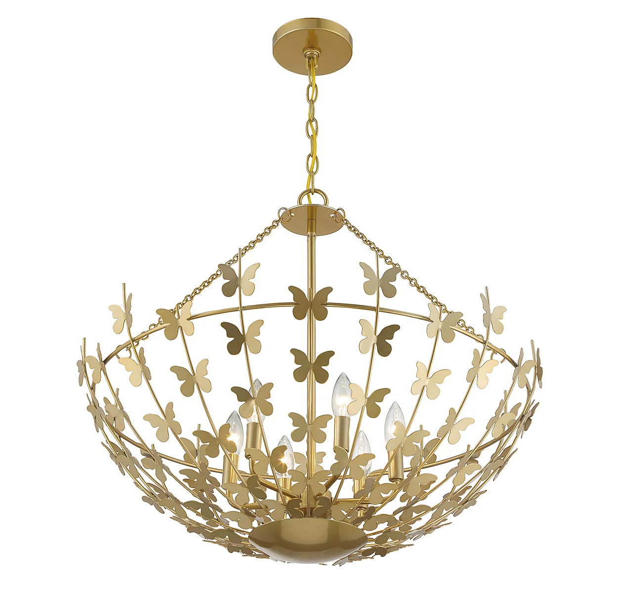 Birch Six Light Pendant - Image 3