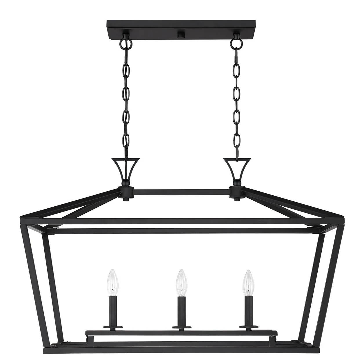 Townsend Three Light Linear Chandelier - Image 1