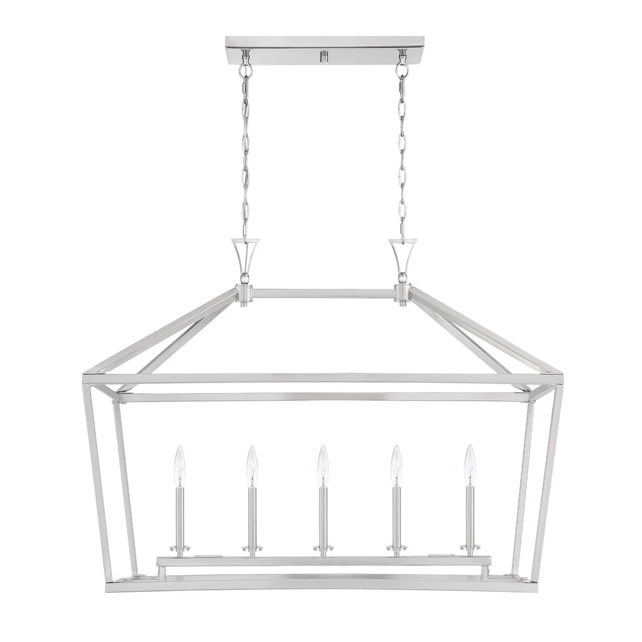 Townsend Five Light Linear Chandelier - Image 1
