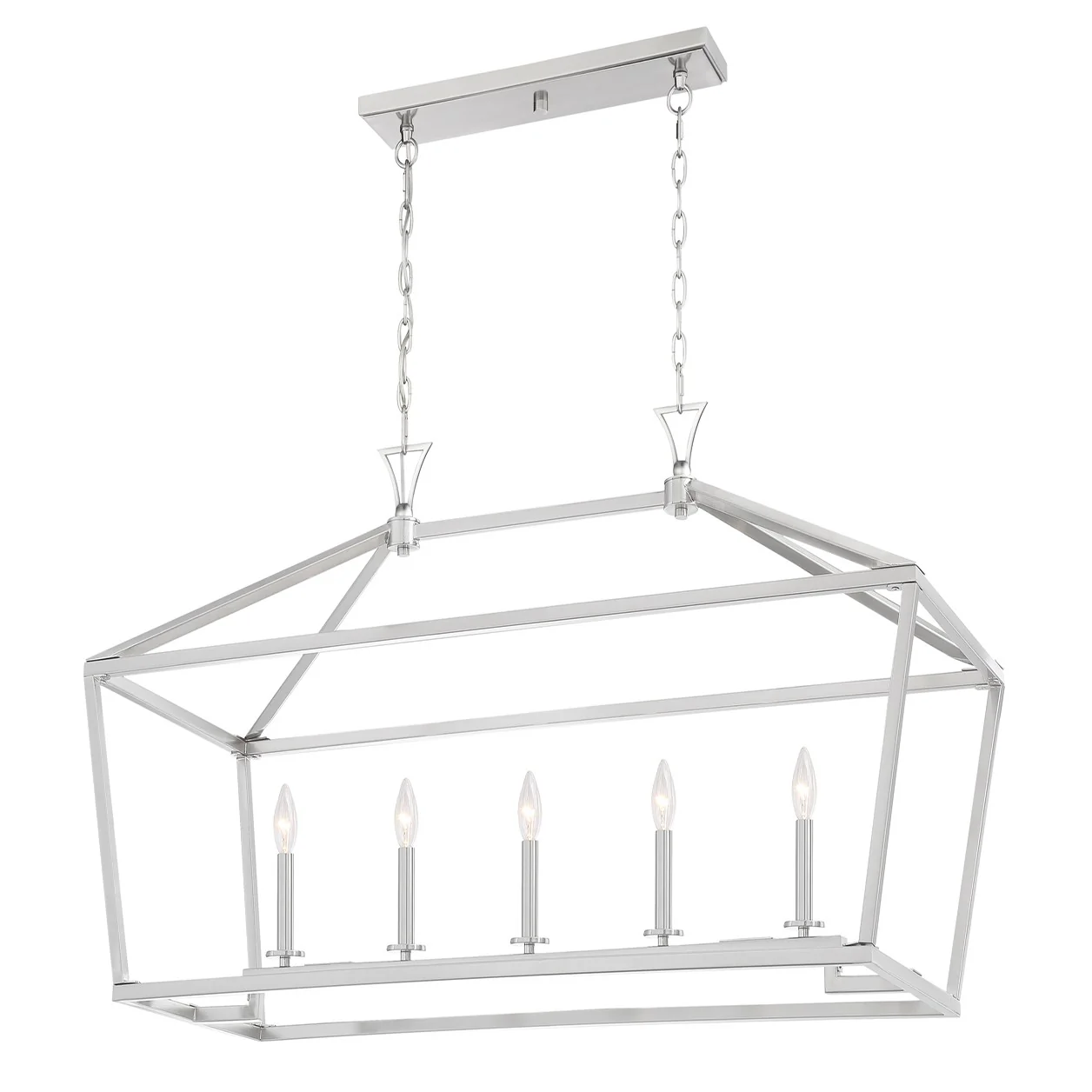 Townsend Five Light Linear Chandelier - Image 3