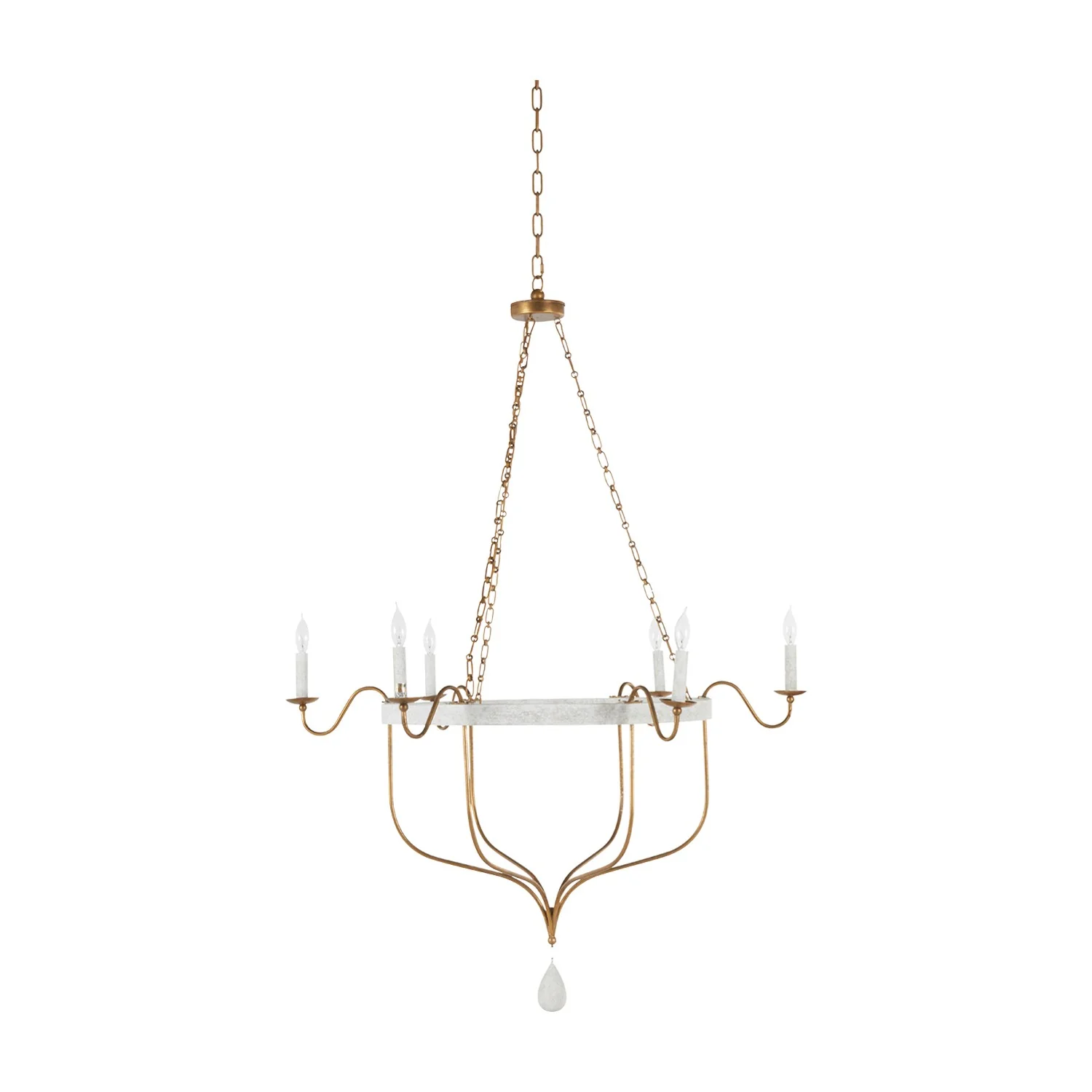 Karla Six Light Chandelier - Image 1