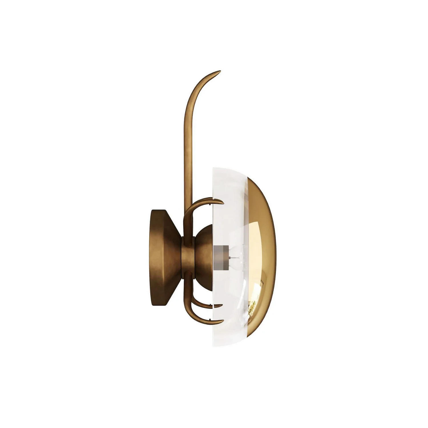 Corona One Light Wall Sconce - Image 3