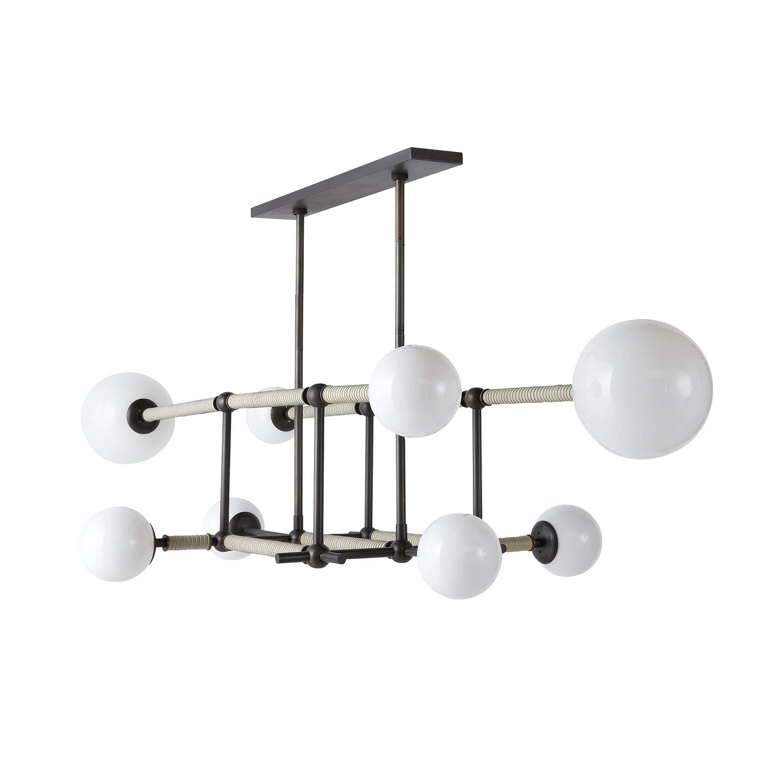 Erica Eight Light Linear Chandelier - Image 3
