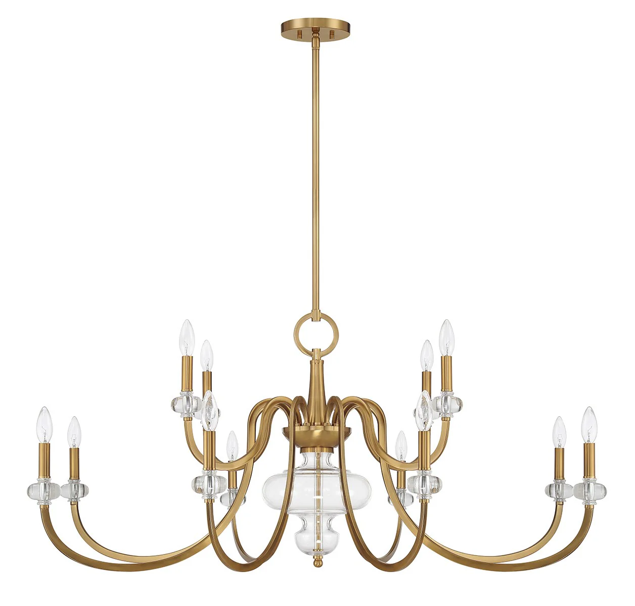 Bergdorf 12 Light Chandelier - Image 1