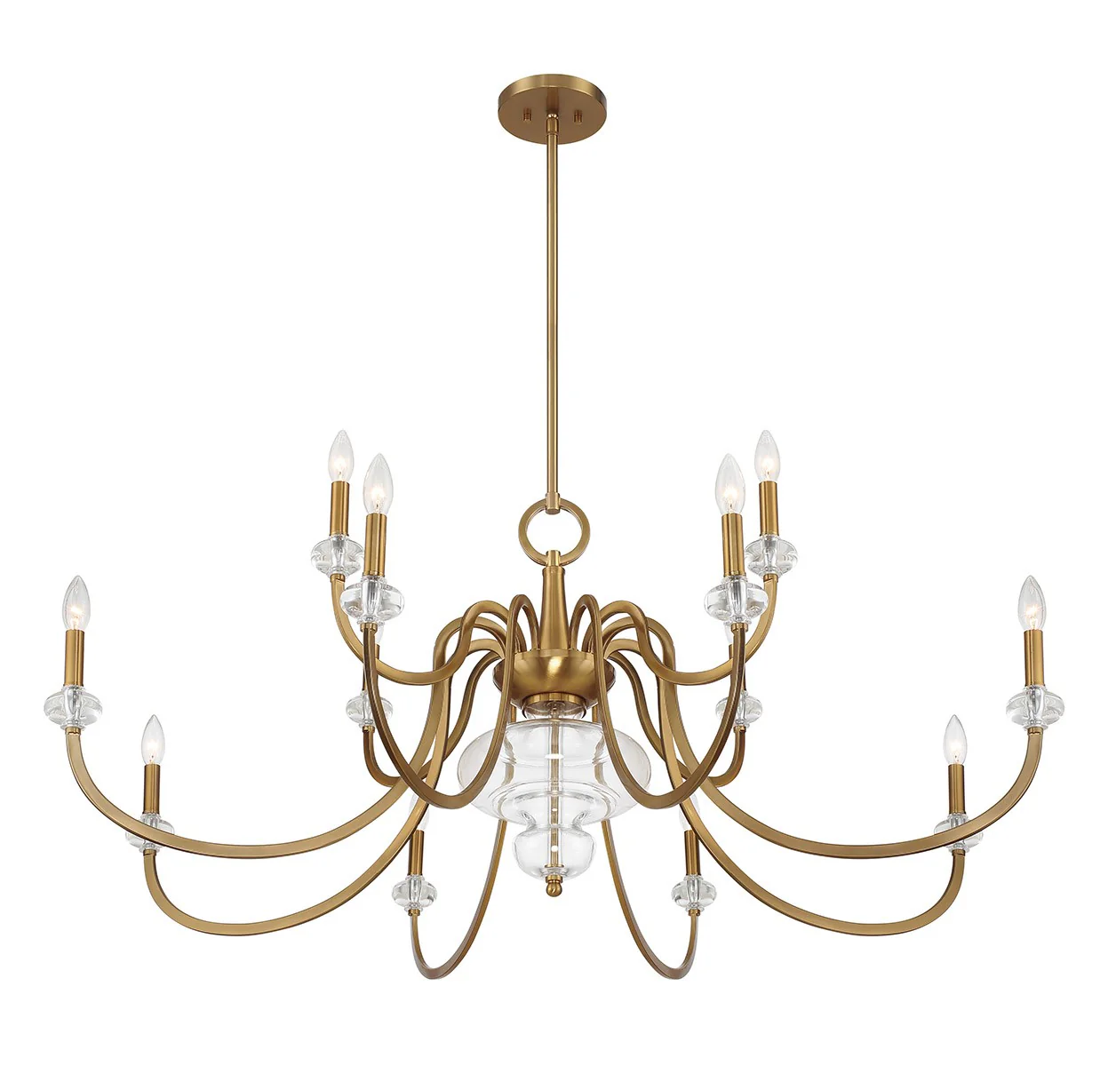 Bergdorf 12 Light Chandelier - Image 3