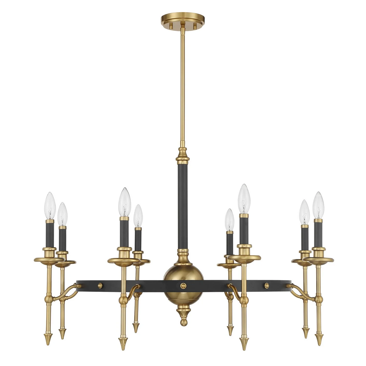 Consulate Eight Light Chandelier - Image 1