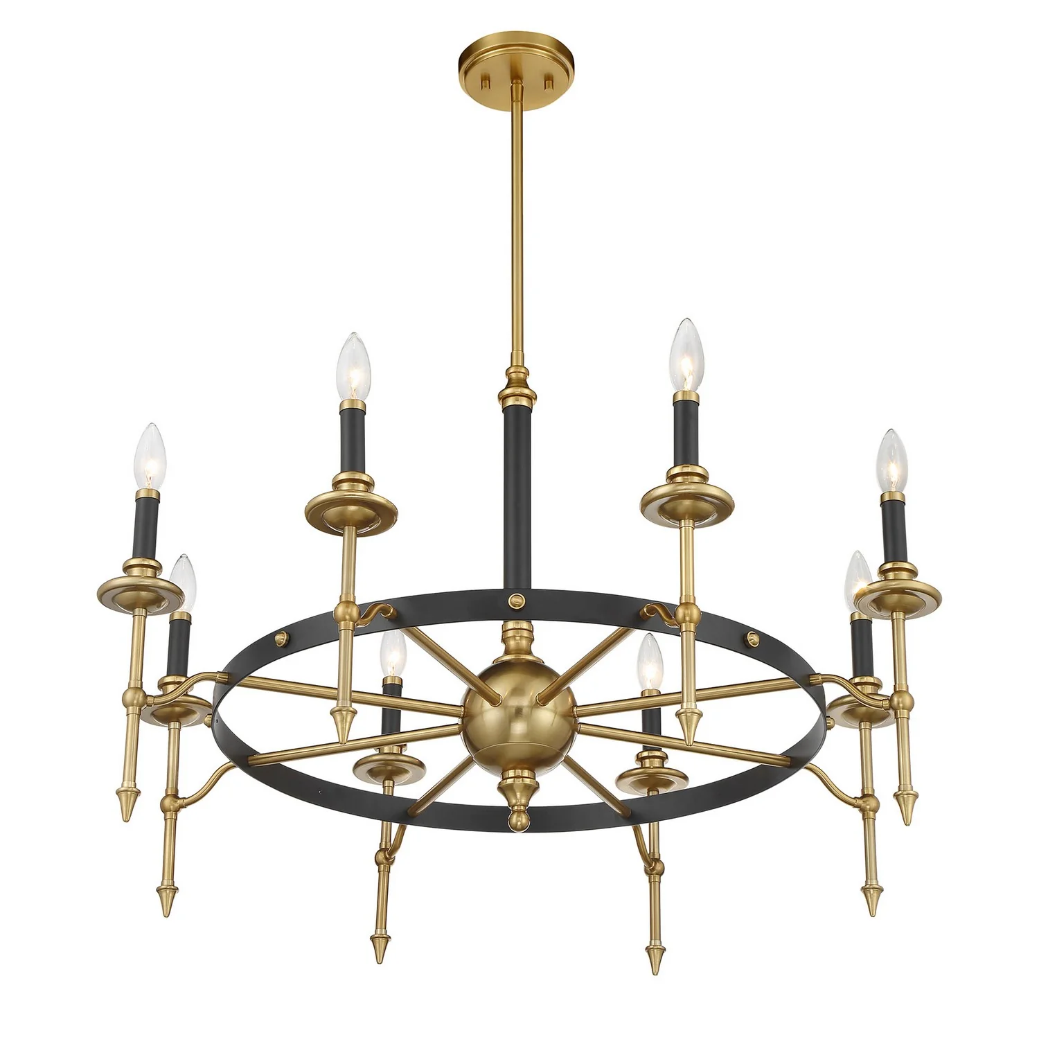Consulate Eight Light Chandelier - Image 3