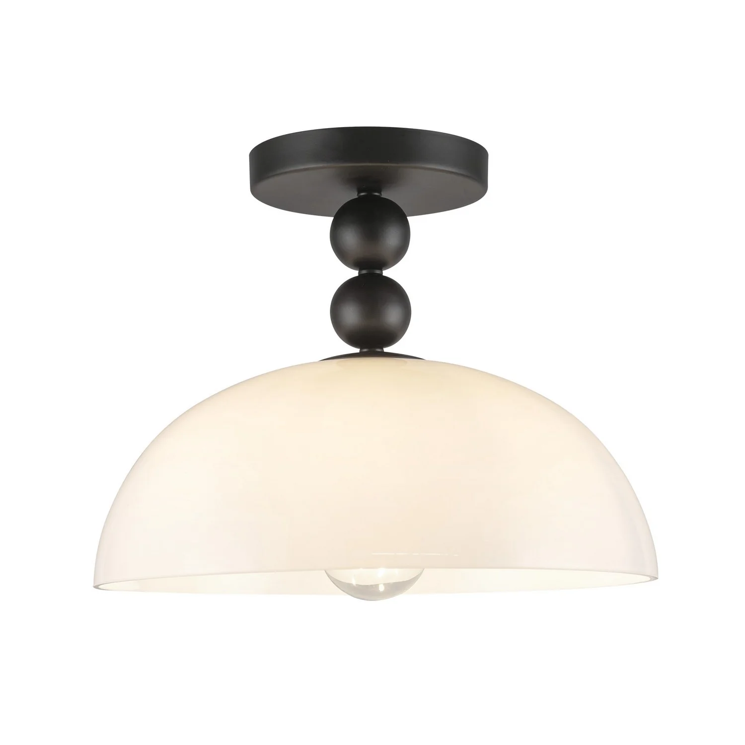 Paisley One Light Semi-Flush Mount - Image 2