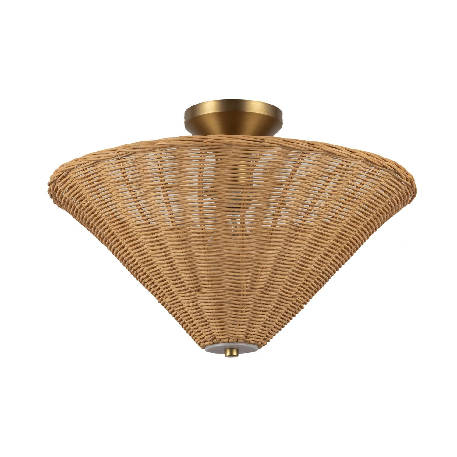 Bridgette One Light Semi-Flush Mount - Image 2
