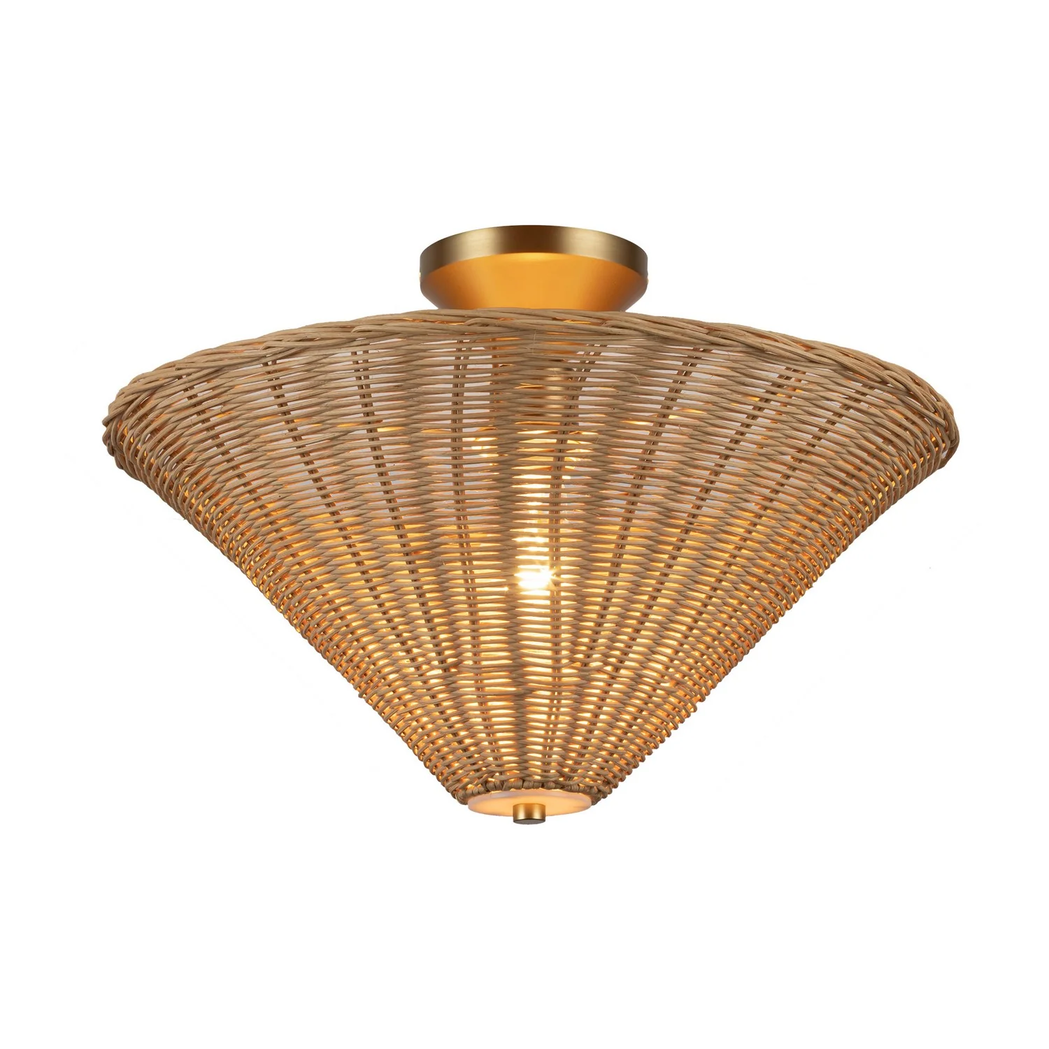 Bridgette One Light Semi-Flush Mount - Image 3