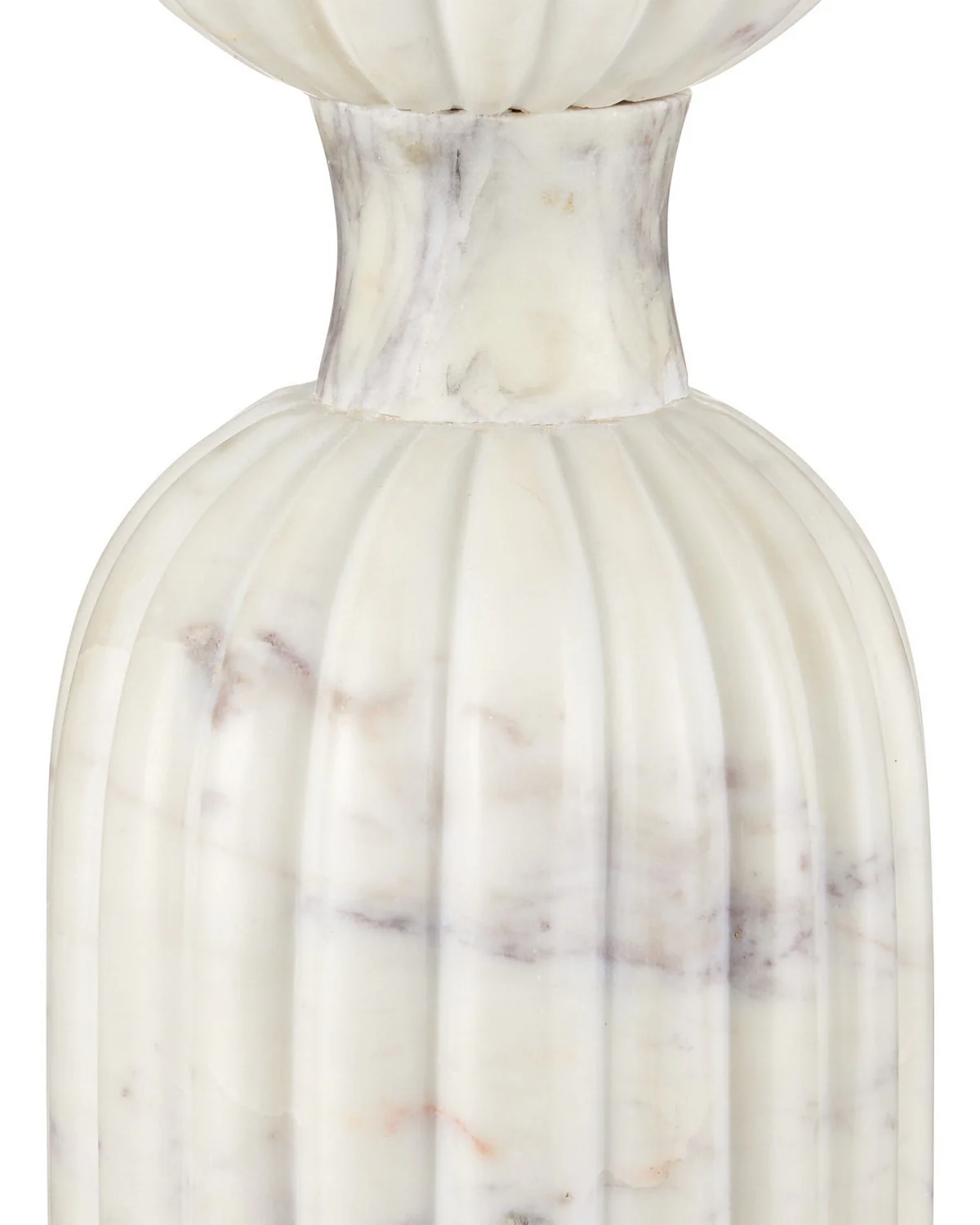 Passementerie White Marble Drinks Table - Image 3