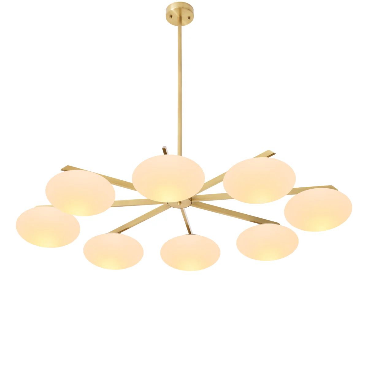 Evergreen Double Eight Light Chandelier - Image 3