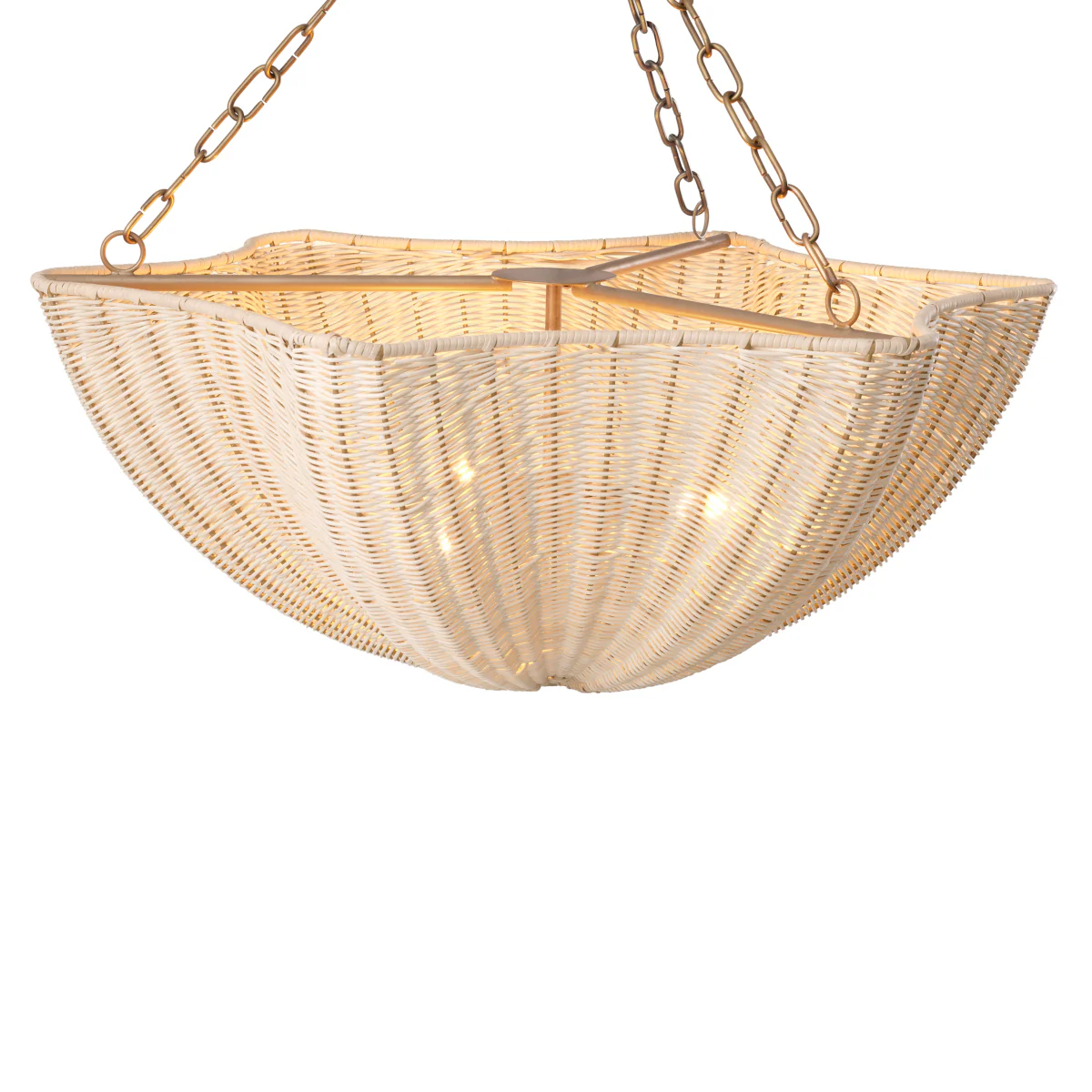 Los Palmos Three Light Chandelier - Image 3