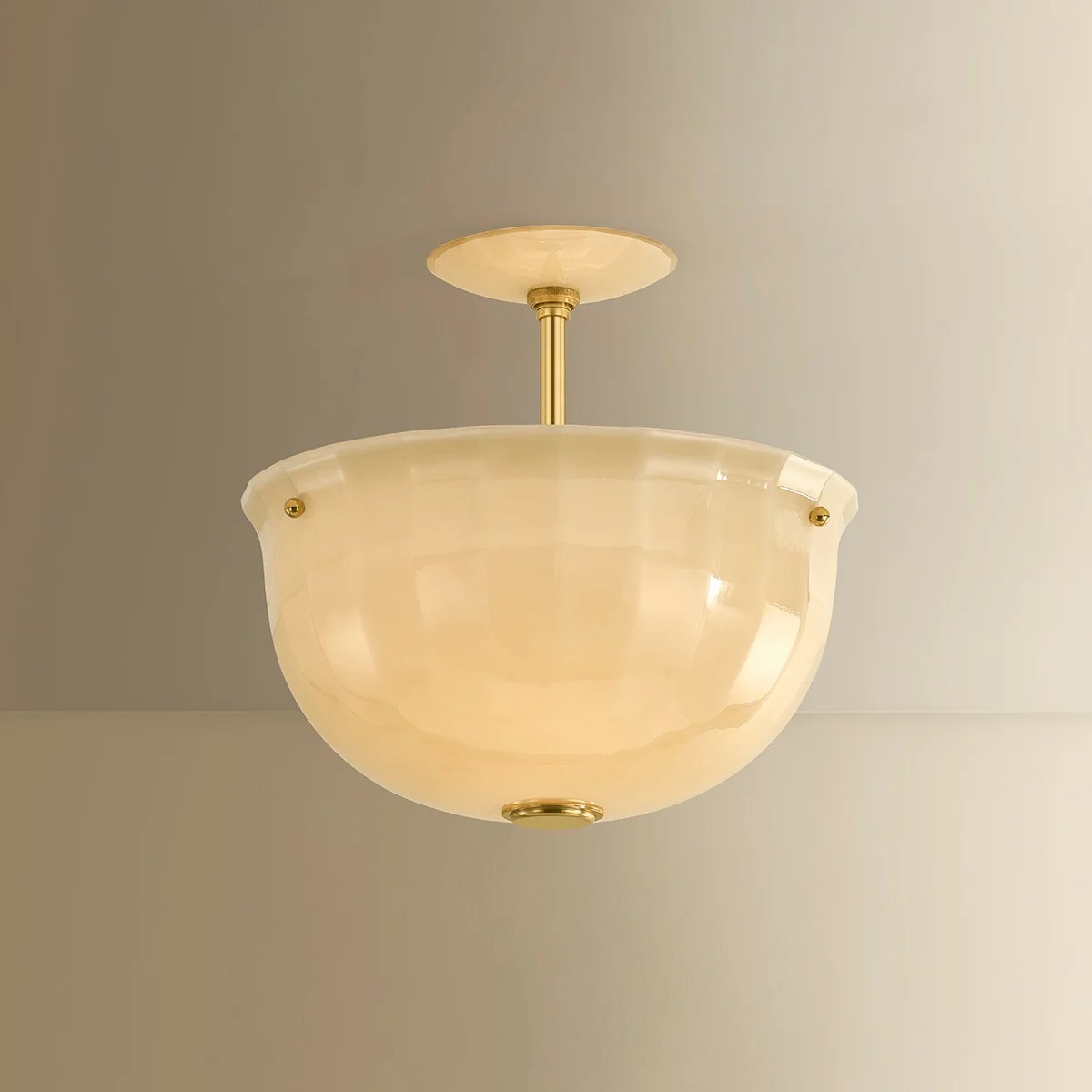 Nevins One Light Semi Flush Mount - Image 3