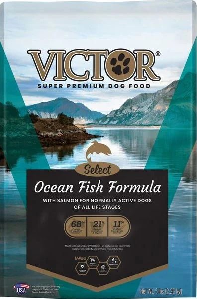 Victor Select Ocean Fish Dry Dog Food  5 lb - Image 1