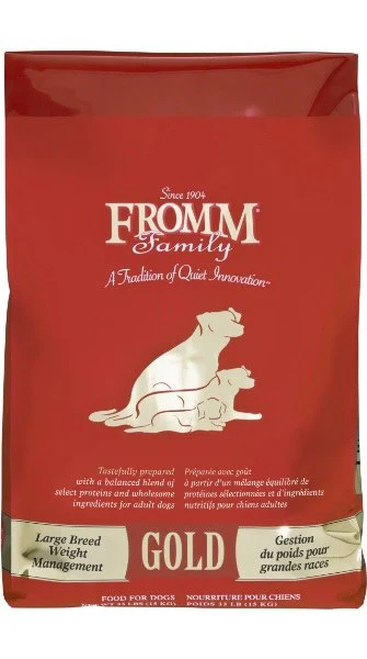 Fromm Family Large Breed Weight Management Gold Food for Dogs 30 lb - Image 1