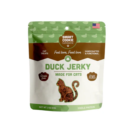 Smart Cookie Cat Treat Jerky Duck 2 oz - Image 1