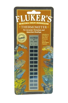 Fluker s Flat Gauge Thermometer - Image 1