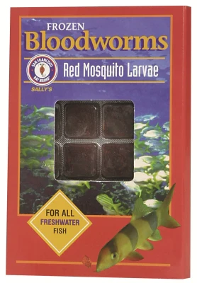 San Francisco Bay Frozen  Bloodworm Cubes 50g - Image 1