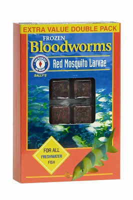 San Francisco Bay Frozen  Bloodworm Cubes 7oz - Image 1