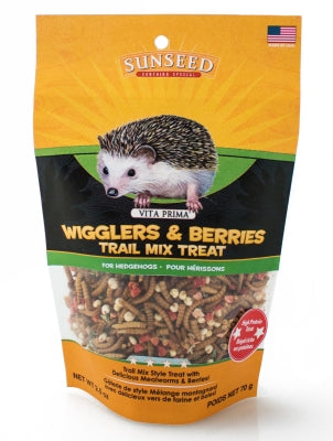 Sunseed® Vita Prima? Wigglers & Berries Trail Mix Treats for Hedgehogs 2.5 Oz - Image 1