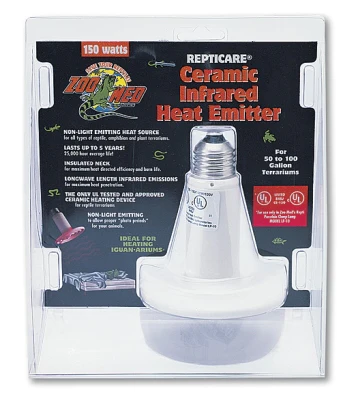 Zoo Med ReptiCare Ceramic Infrared Heat Emitter  150 Watt - Image 1