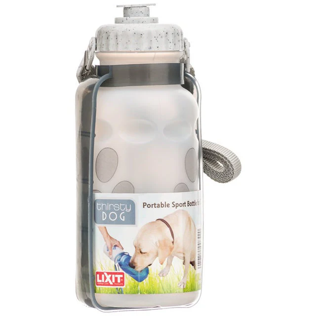 Lixit Thirsty Dog Portable Pet Water Bowl 20oz - Image 1