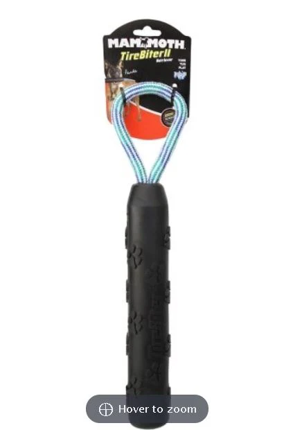 Mammoth TireBiterII 11  Retriever Dog Toy with Loop Handle - Image 1