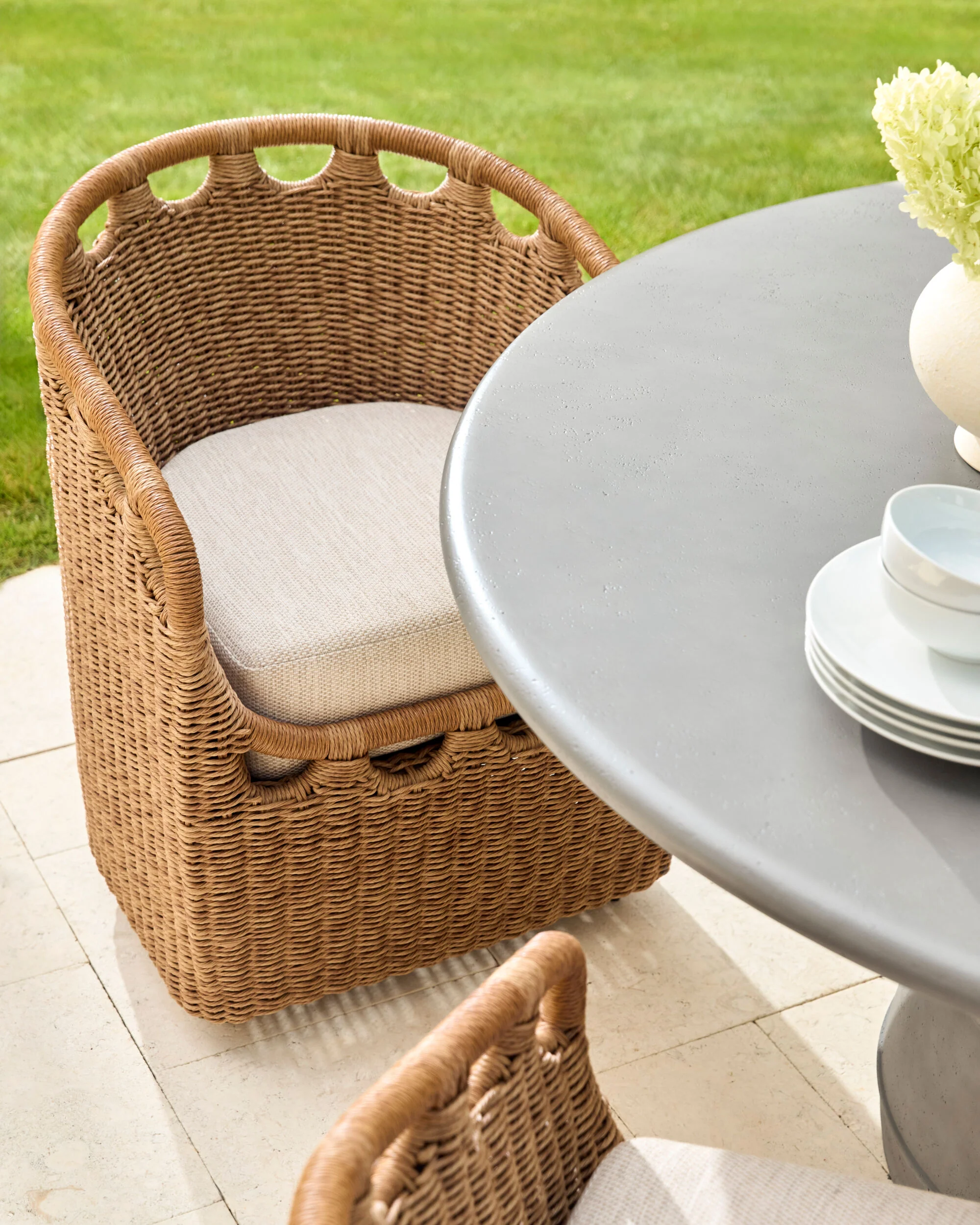 Karina Outdoor Dining Chair - Image 2
