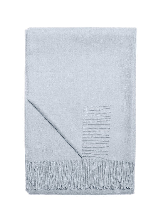 Baby Blue Alpaca Blanket