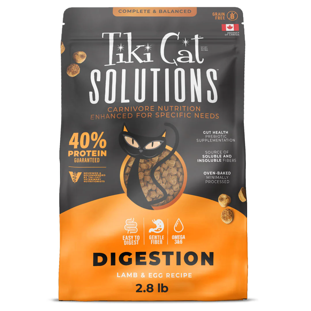 Tiki Cat Solutions Digestion Lamb & Egg 2.8 lb - Image 1