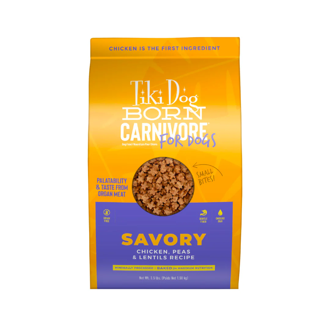 Tiki Dog Born Carnivore Dry Dog Food, Chicken, 3.5 lbs. Bag - Image 1