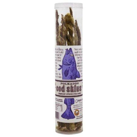 Polka Dog Bakery Cod Skins Crunchy Sticks Dog Treats, 4.7 Lb - Image 1