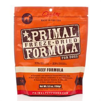 Primal Freeze Dried Beef Formula for Dogs 5.5oz - Image 1