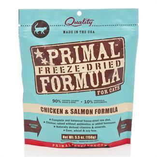 Primal Freeze-Dried Formula, Chicken & Salmon Cat Food, 5.5 oz - Image 1