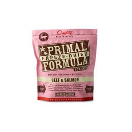 Primal Pet Foods Nuggets Grain-Free Beef & Salmon Formula Dry Cat Treat, 14 oz - Image 1