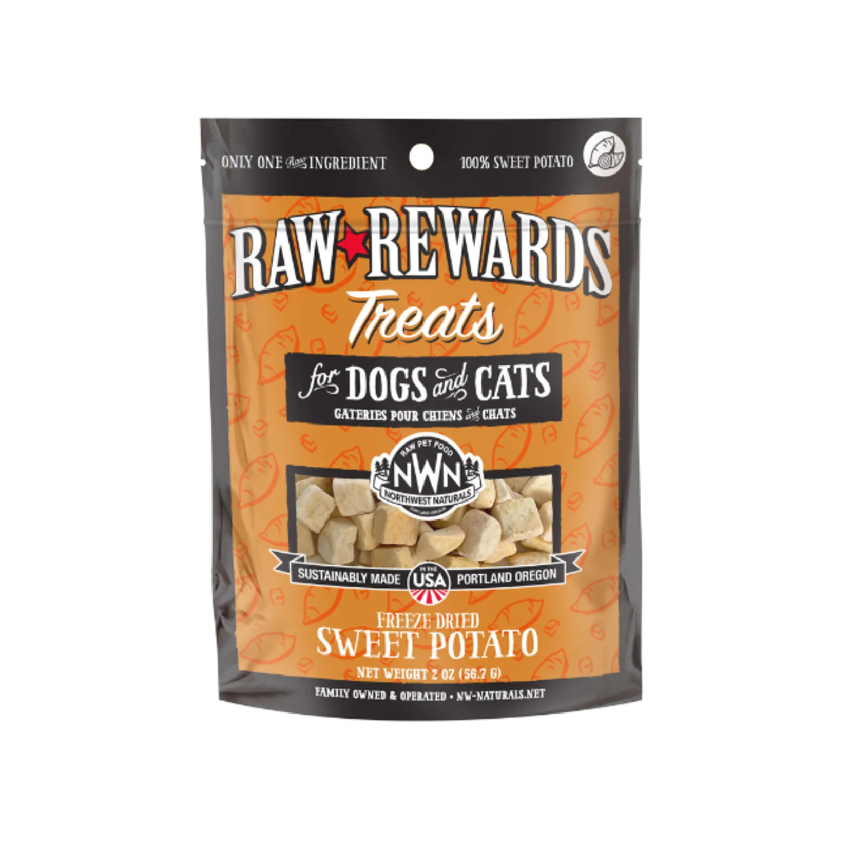 Northwest Naturals FD Raw Rewards Sweet Potato 2oz - Image 1