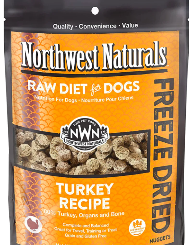 Northwest Naturals Freeze Dried Dog Nuggets Turkey 25 oz - Image 1
