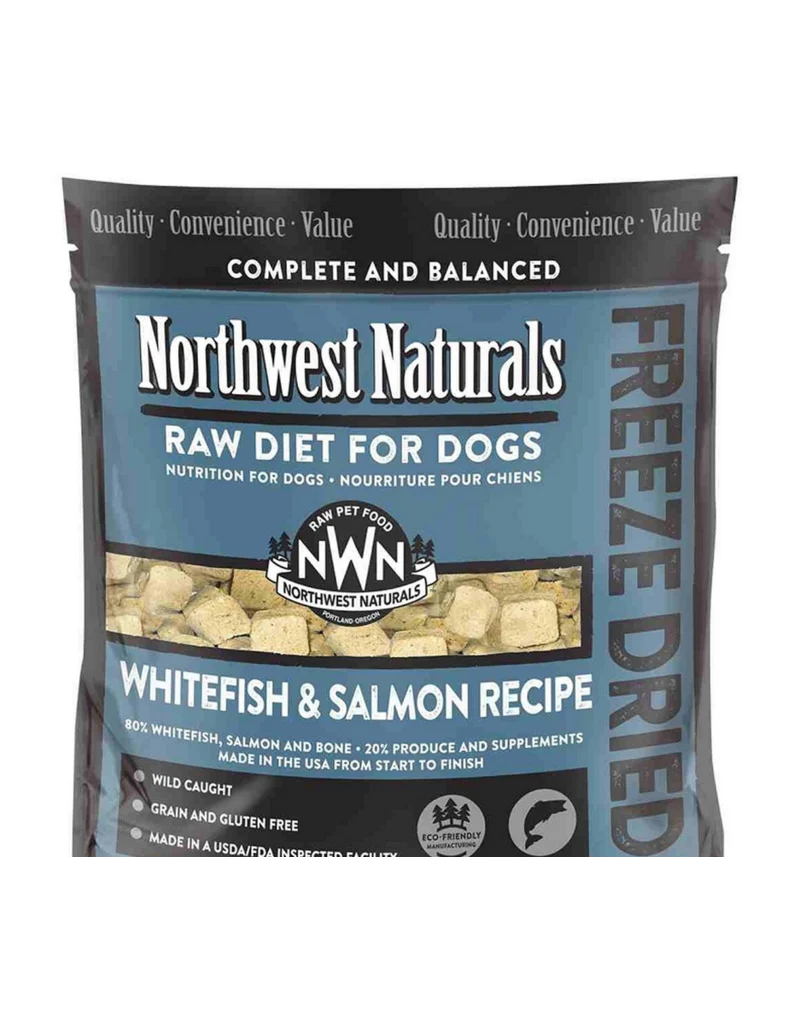 Northwest Naturals Freeze Dried Dog Nuggets Whitefish & Salmon 25 oz - Image 1
