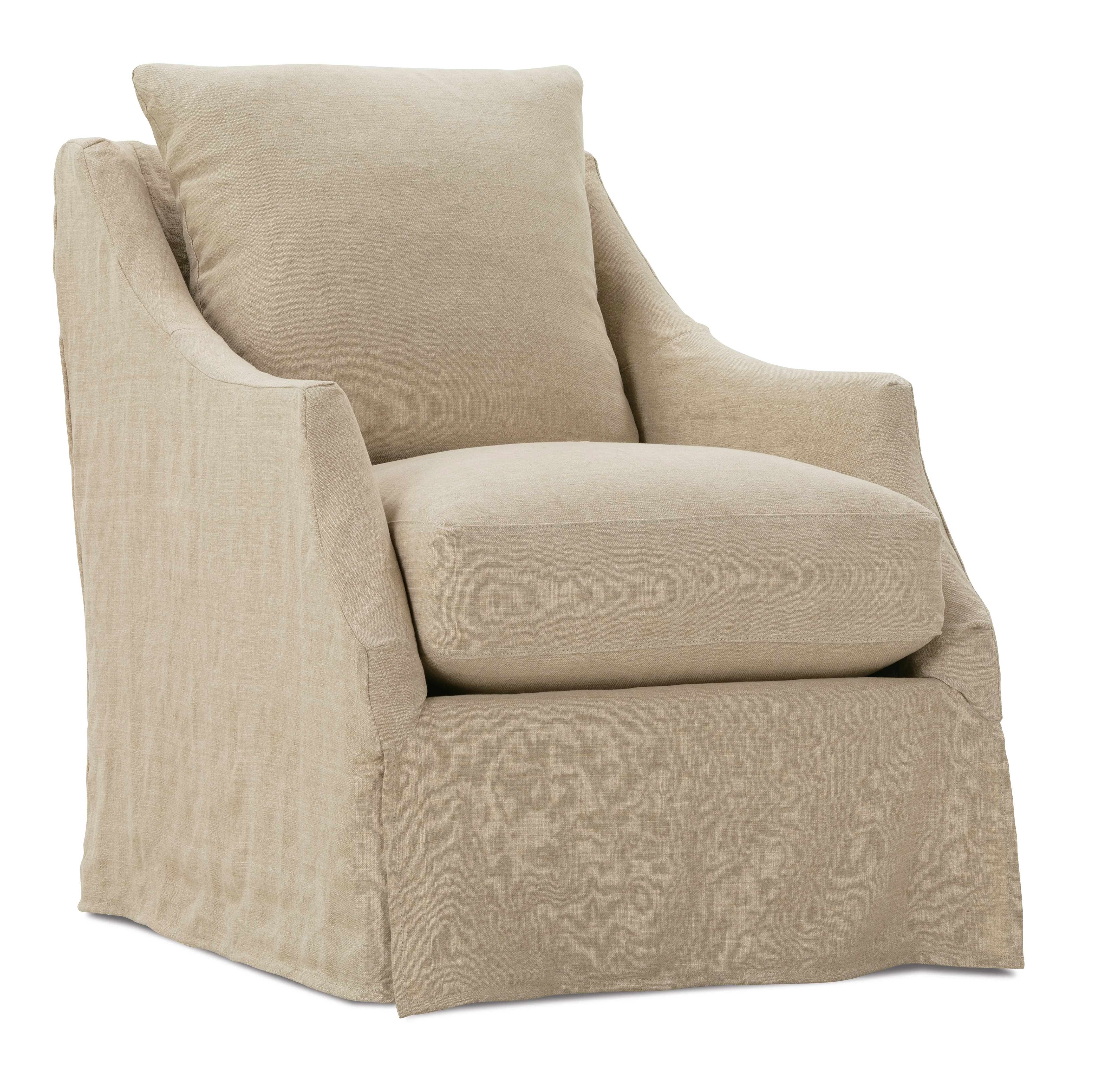 Dimarco Slipcover Swivel Chair - Image 2