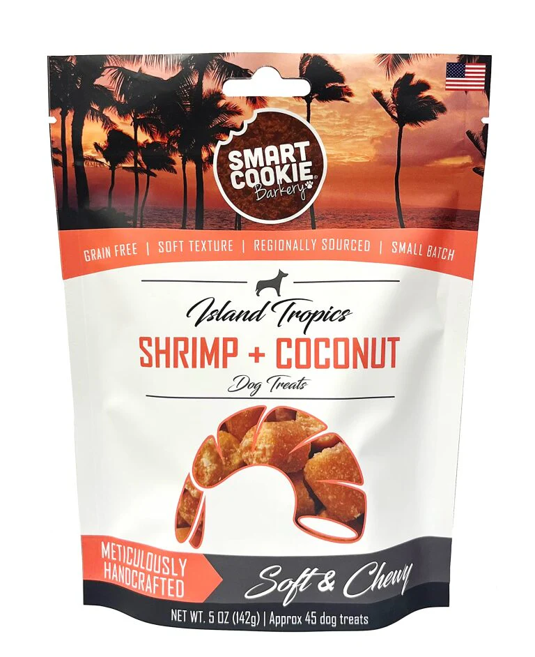 Smart Cookie Soft & Chewy Shrimp & Coconut Treats 5oz