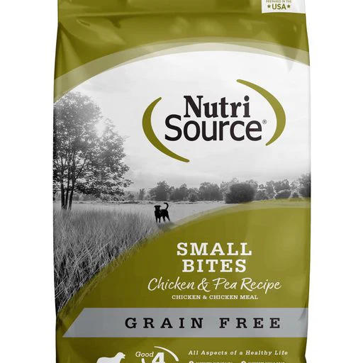 Nutrisource Grain Free Small Breed Chicken Dog Food 4lbs - Image 1