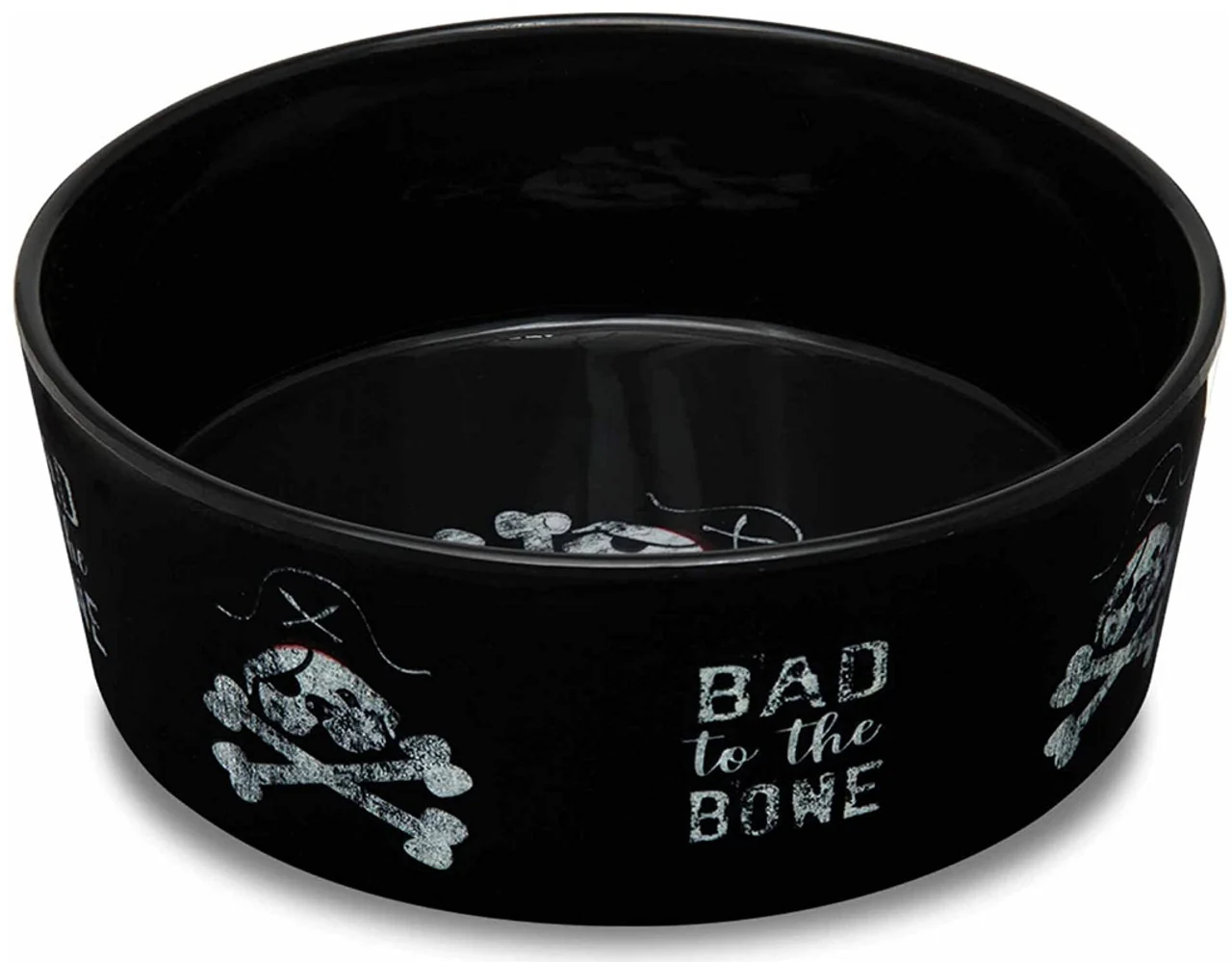 Loving Pets Dolce Moderno Bowl Bad to the Bone Design Large - Image 1