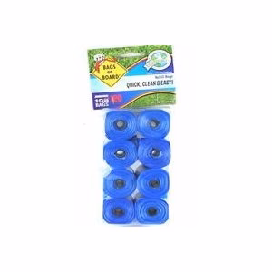 Bags on Board Dog Waste Bag Refills 60ct Blue - Image 1