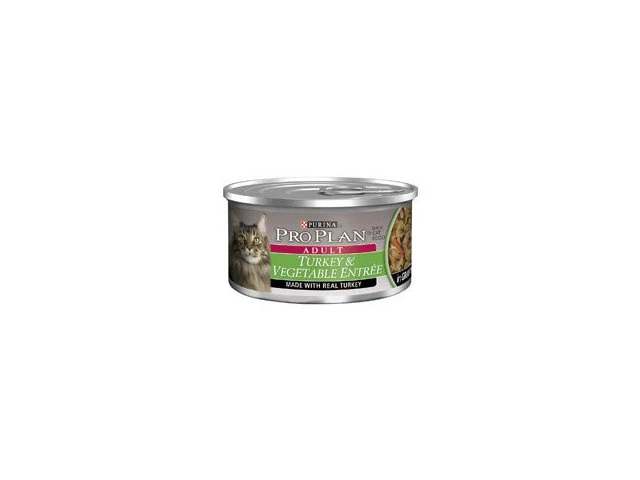 Pro Plan Savor Turkey & Vegetable Adult Canned Cat Food in Gravy, 3 oz - Image 1
