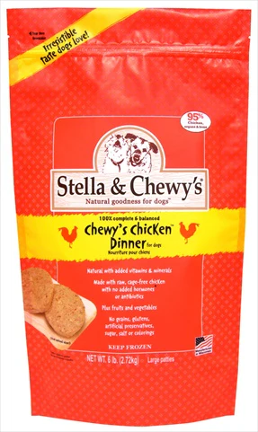 Stella & Chewy’s Frozen Raw Dog Chicken 6 lbs