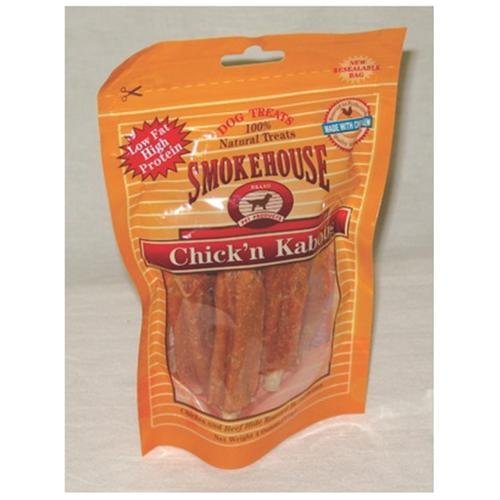 SmokeHouse Chick n Kabobs Dog Treats  4oz - Image 1