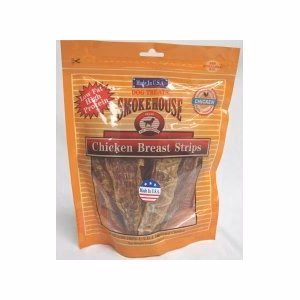 Smokehouse USA Chicken Breast Strips Chicken Dog Treats 8oz - Image 1