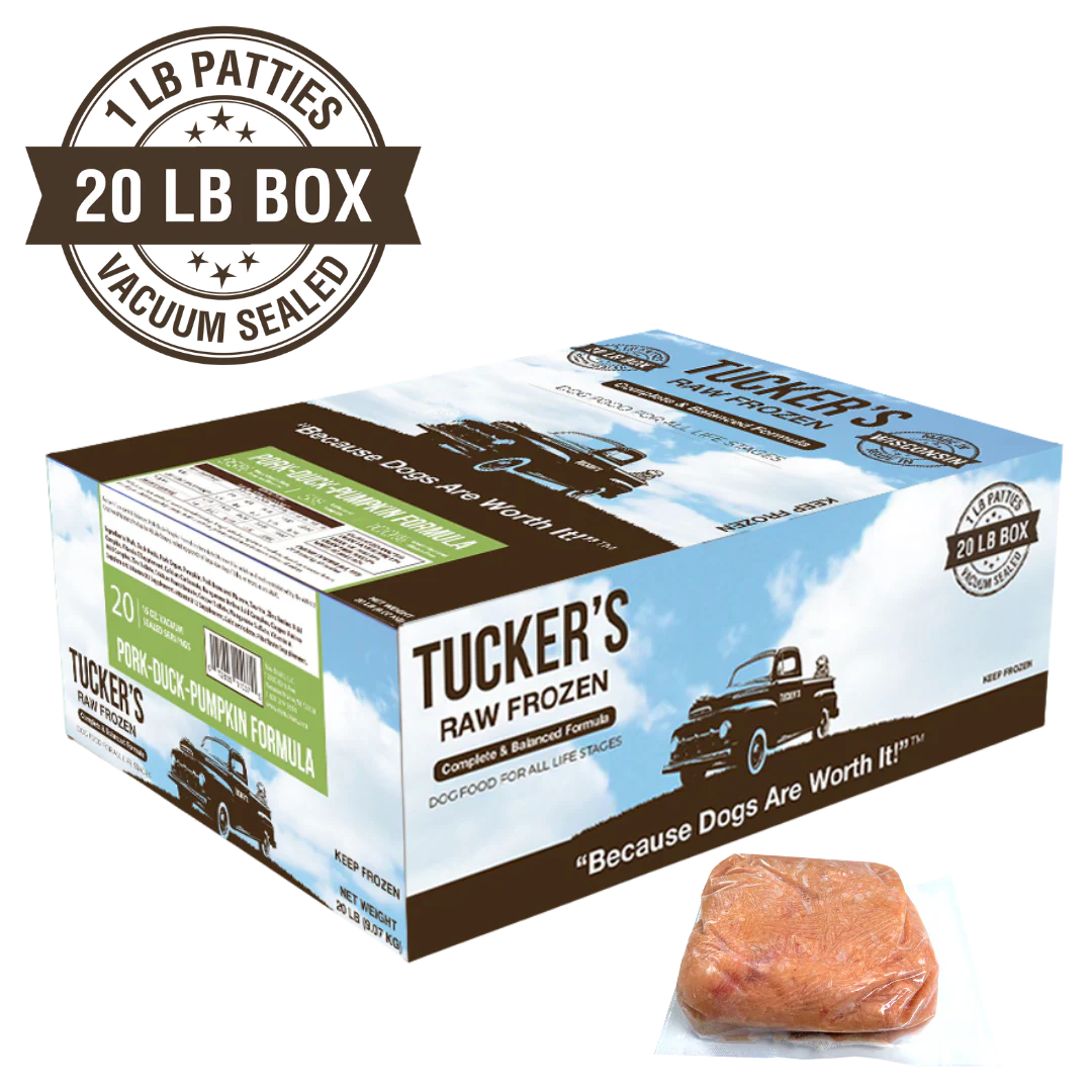 Tucker’s Frozen Duck & Pumpkin 20lb - Image 1